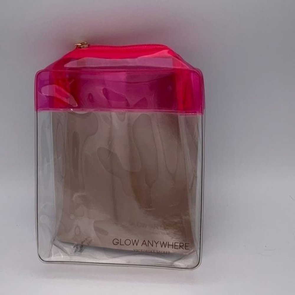 Victorias Secret VINTAGE Glow Anywhere CLEAR BAG